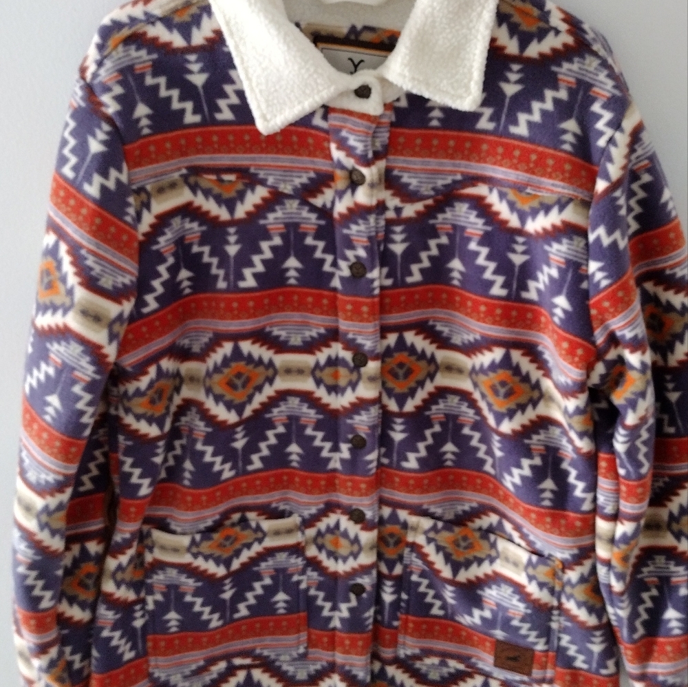 NWT Yellowstone Women's Aztec Outdoor COAT Jacket Western - Picture 4 of 13